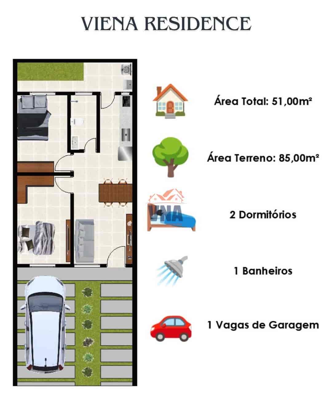 GEMINADAS EM CONSTRUÇÃO A VENDA - PINHALZINHO SC