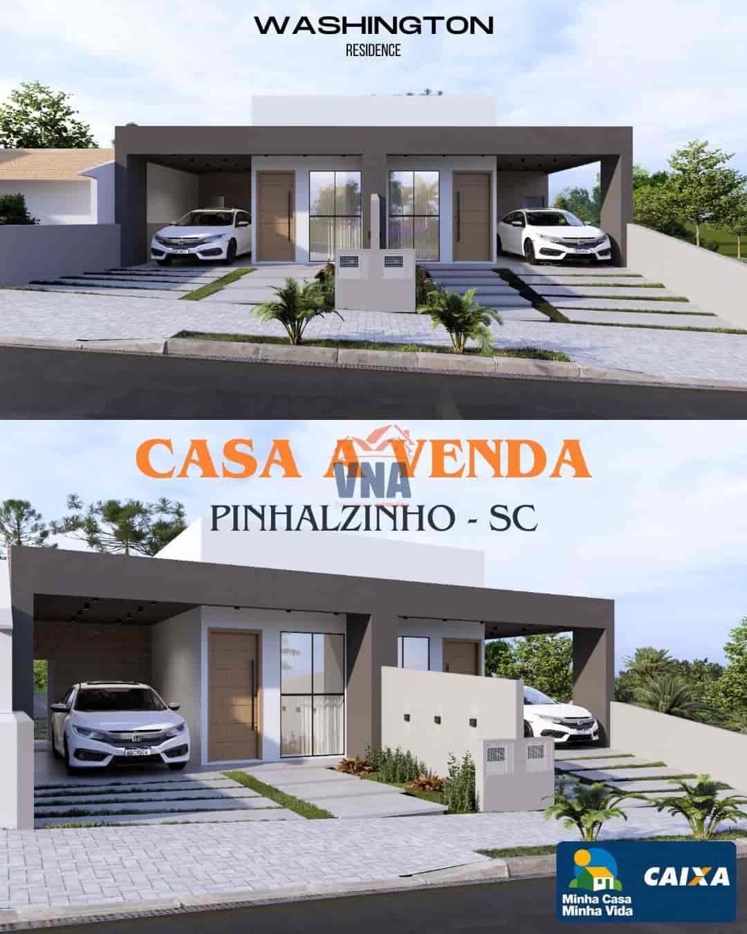 GEMINADAS EM CONSTRUÇÃO A VENDA - PINHALZINHO SC
