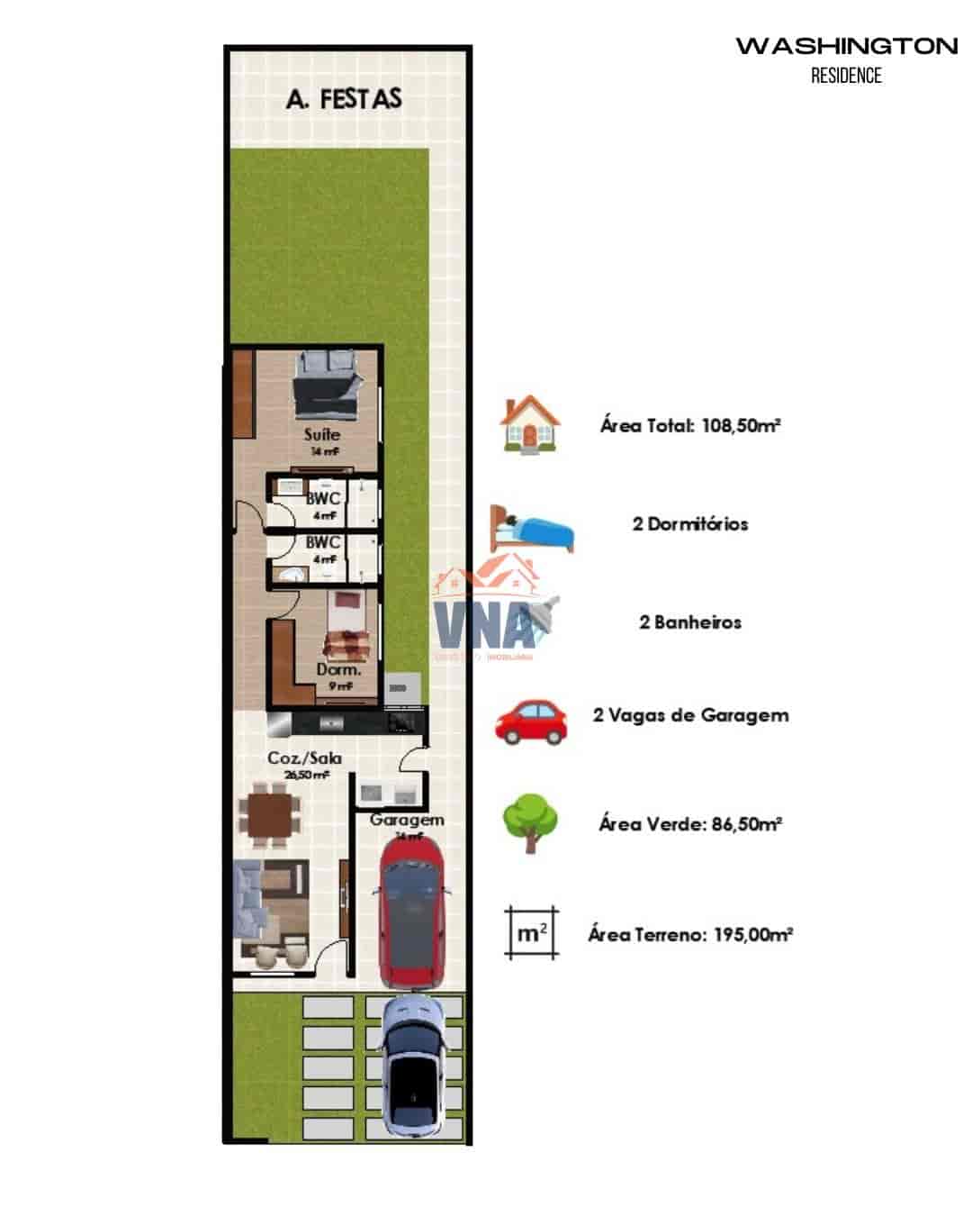 GEMINADAS EM CONSTRUÇÃO A VENDA - PINHALZINHO SC