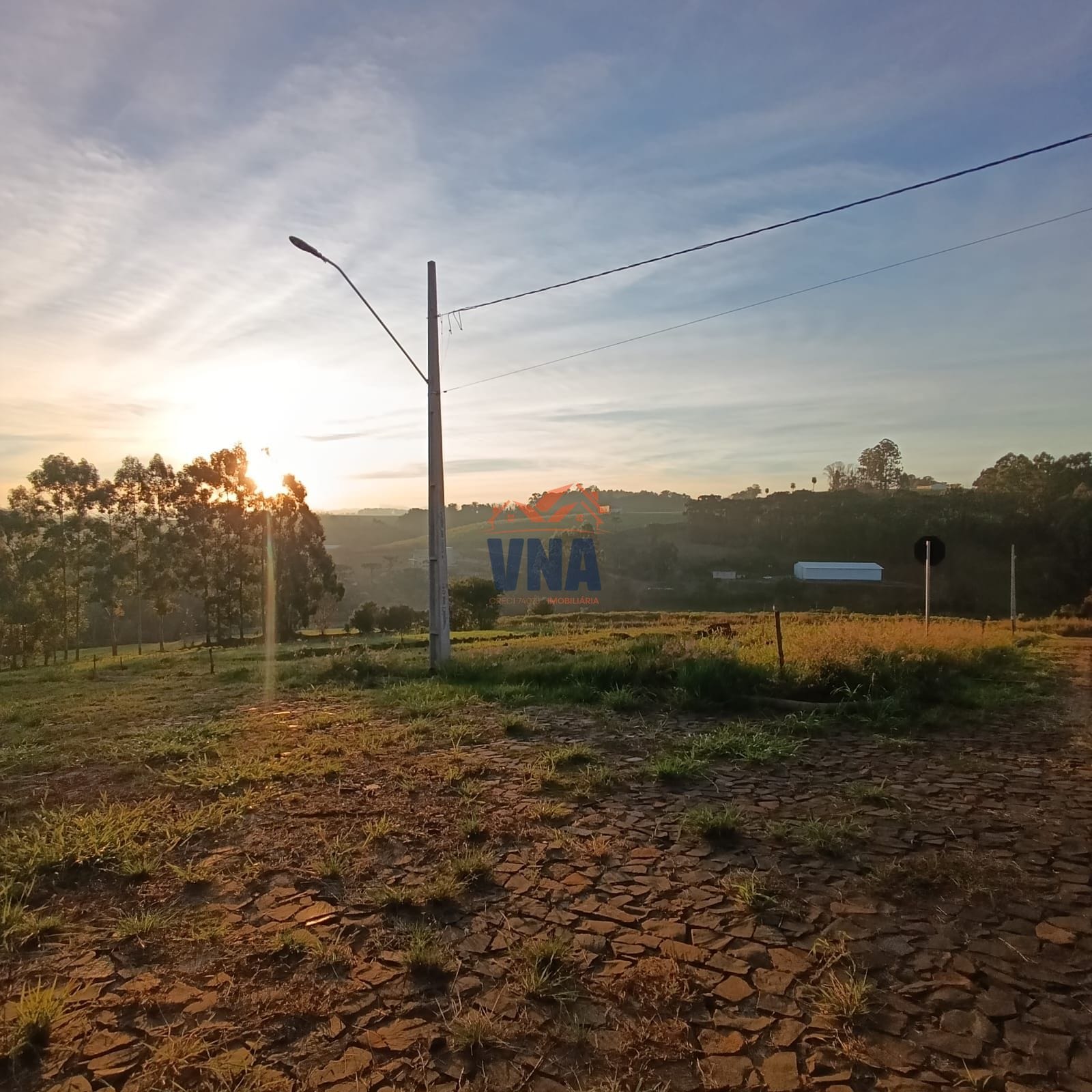 Terreno de esquina a venda no Bairro Pioneiro - Pinhalzinho SC
